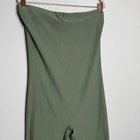 Derek Heart Green Tube Top Romper - Picture 6 of 9